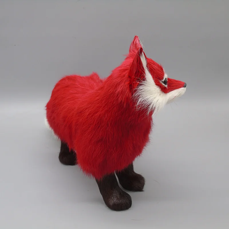 Имитационная модель red fox предметы интерьера firefox подарки Декор для дома реквизит