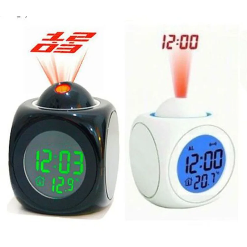 Часы-Будильник многофункциональные светодиодсветодиодный проекционные
