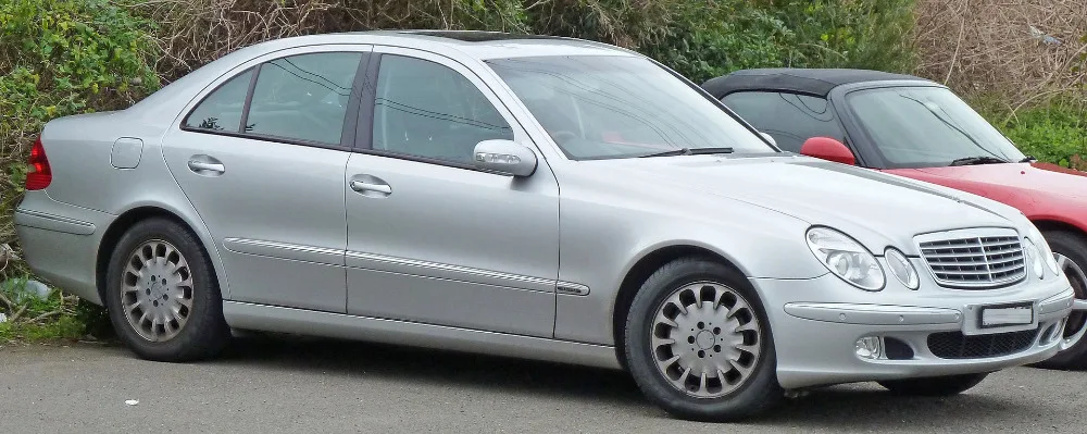 Для Mercedes-Benz E-Class W211 2002 2003 2004 2005 2006 автомобиль 6 скоростей Ручка переключения передач с кожаным голенищем