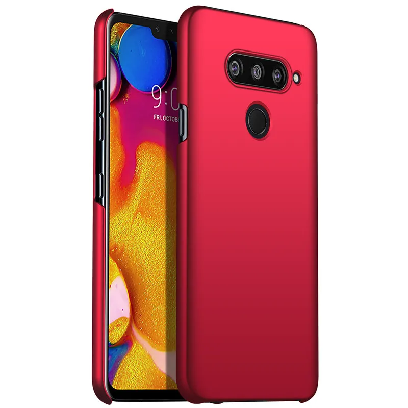 Роскошный простой полный защитный противоударный чехол для телефона LG V40 ультра