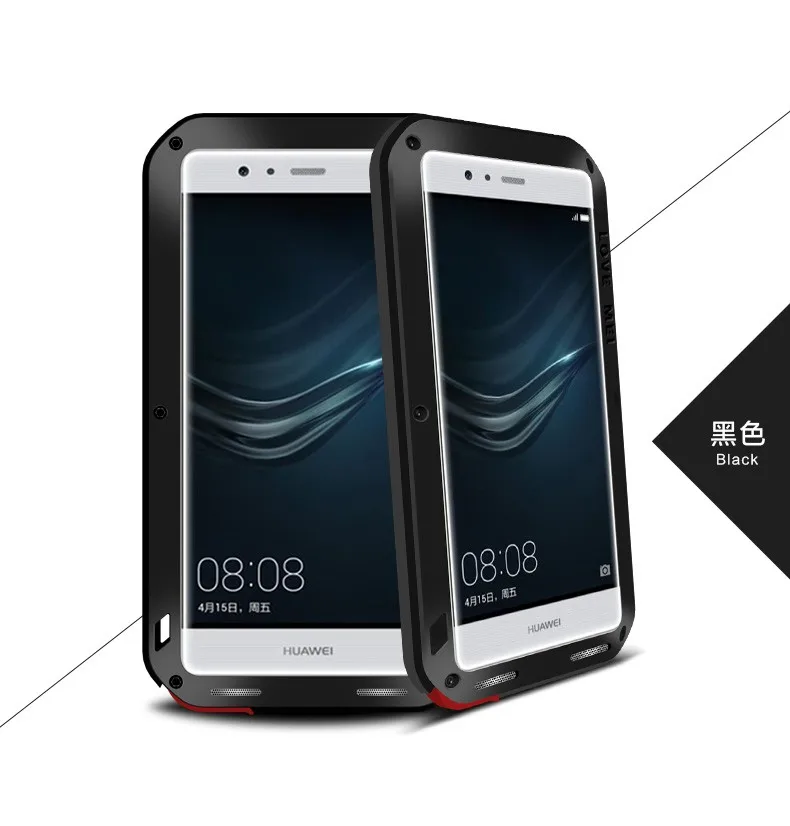 LOVE MEI для Huawei P10 Plus mate 20 Lite mate 8 P9 мощный противоударный грязестойкий водонепроницаемый металлический чехол для телефона стекло
