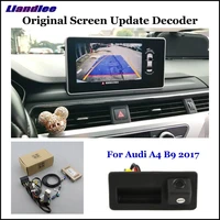 car rear reverse parking camera for audi a4 b8 b9 2010 2013 2014 2015 2016 2017 2019 2020 backup cam hd decoder