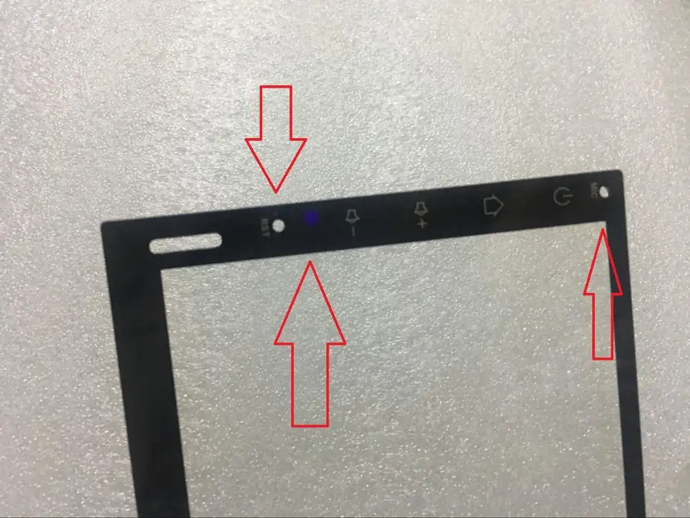 Новинка 7 дюймовый сенсорный экран для Ezone android автомобильная магнитола 6 линий Φ