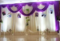 3mx6m backdrop wedding stage curtain background marriage stage backdrop the wedding arrangement wedding decoration