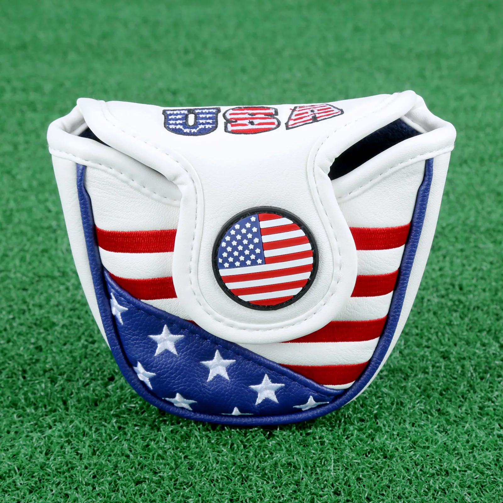 1 шт. Магнитная застежка колотушка Для Гольфа Клюшка Обложки шлем из