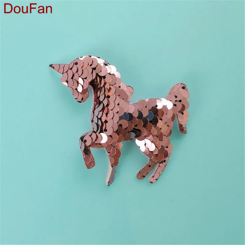 DouFan 3 шт. Блестящий Топпер для торта с хвостом русалки единорог топ кексов товары