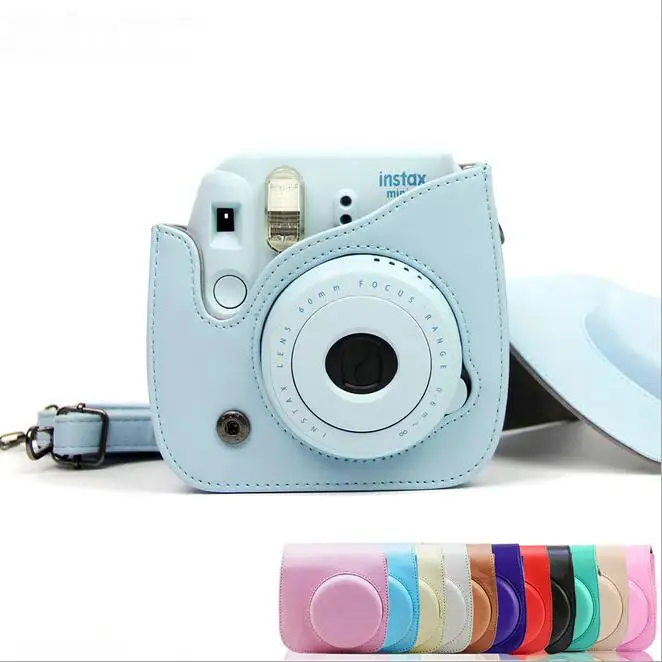 Чехол для камеры Fujifilm Instax Mini 8/8 +/9 из ПУ кожи|camera case|camera bag camera casecamera |