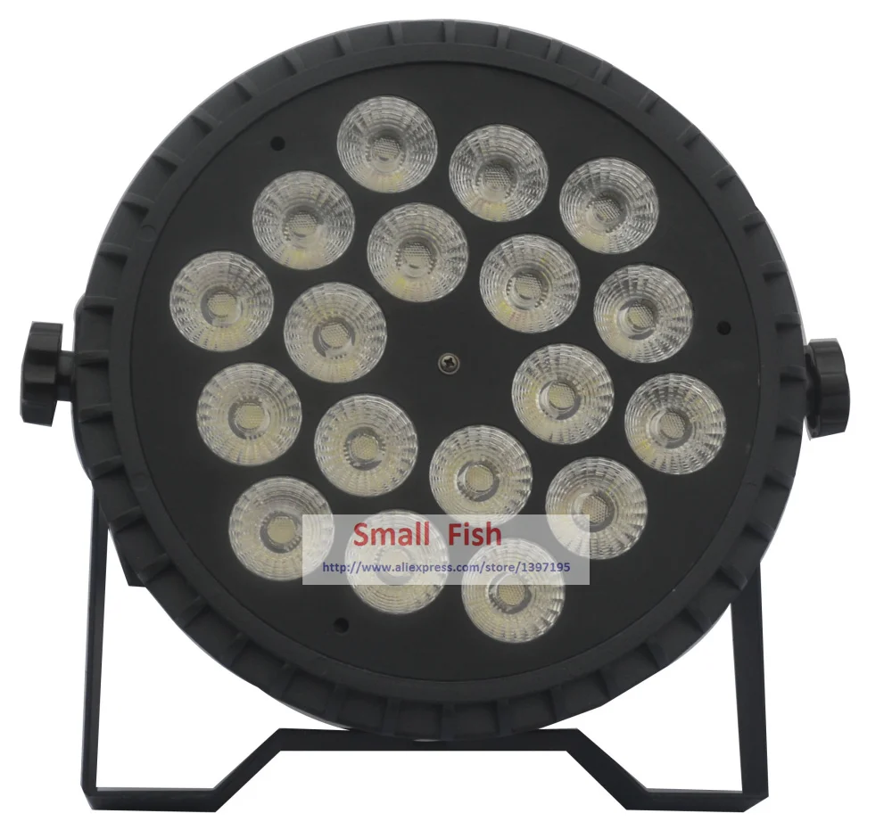 Новый профессиональный светодиодный сценический свет 180 Вт плоский Par 18x12W LED