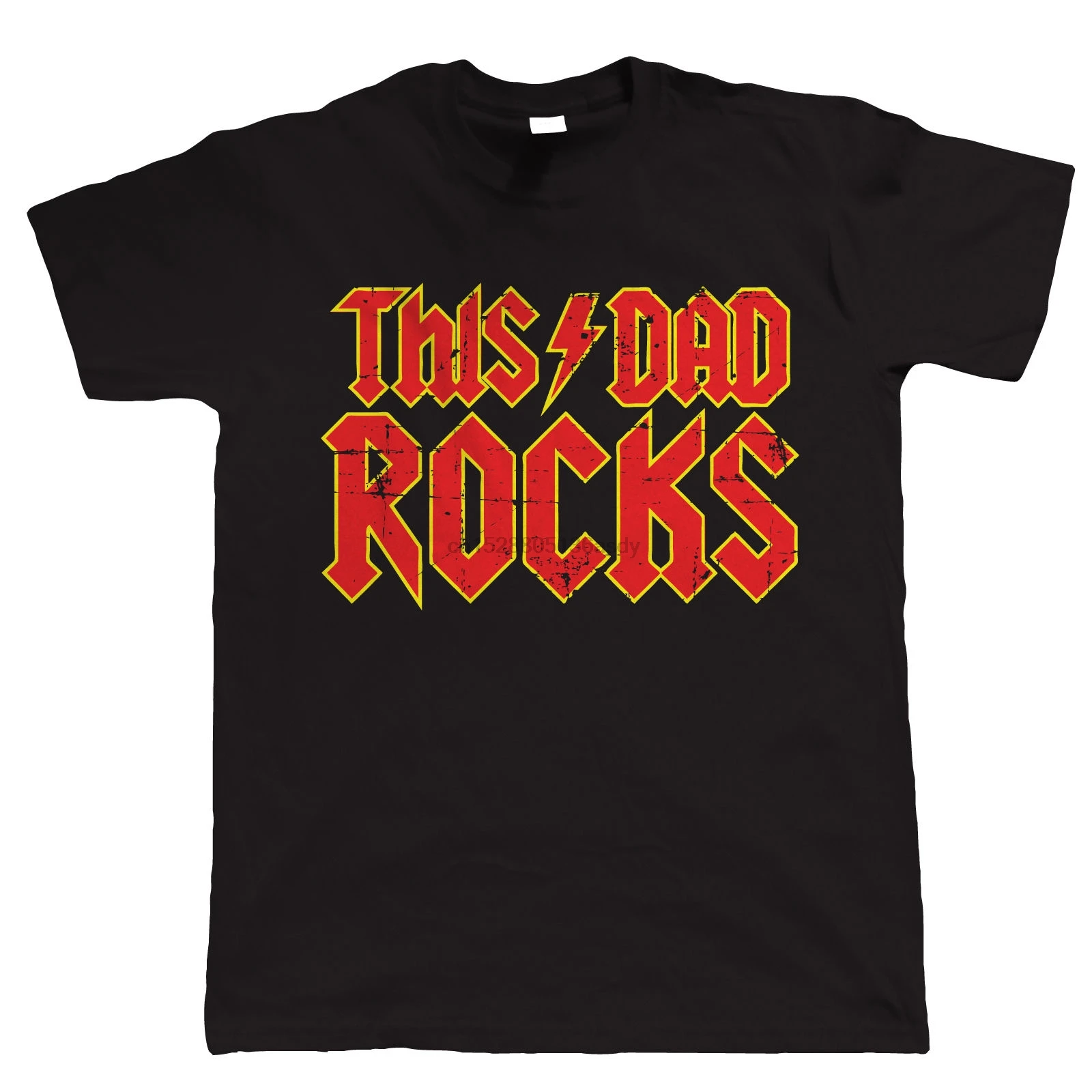 2019 Hot Sale This Dad Rocks Mens Funny T Shirt Gift for Him Christmas 100% cotton Tee shirt |