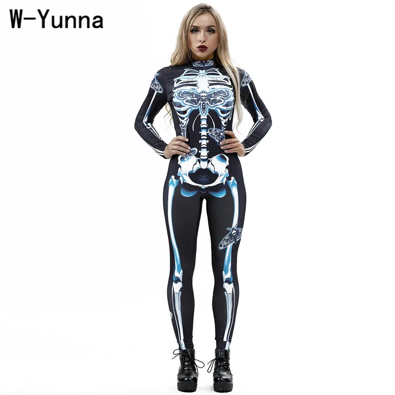 Женский костюм в уличном стиле W Yunna облегающий эластичный комбинезон виде