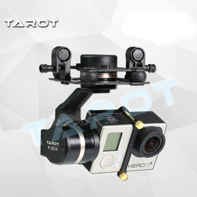 Таро 3D III металлический 3 осевой Бесщеточный Gimbal TL3T01 обновленная версия для GOPRO
