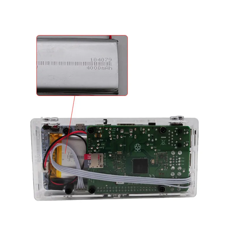 Мини игровая консоль 2 8 дюйма с Raspberry Pi 3 B/B + плюс настольная поддержка для Neogeo Arcade