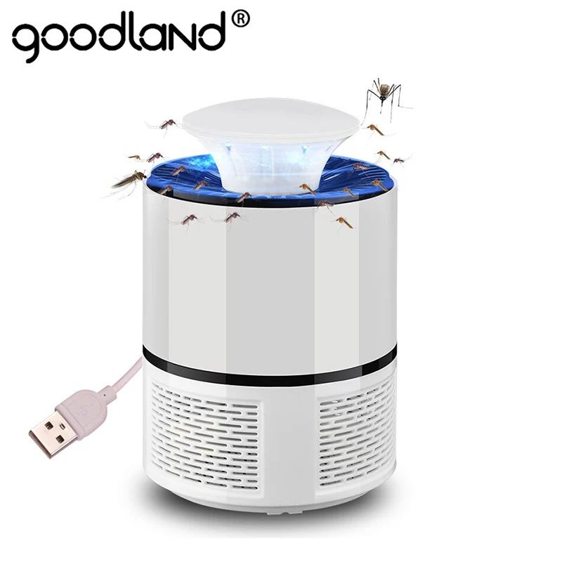 Goodland светодиодный светильник-убийца комаров USB для защиты от Электрический Жук - Фото №1