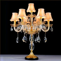 italian wedding candle holders big candle table lamps large gradient candelabra crystal bedroom candle table light crystal lamps
