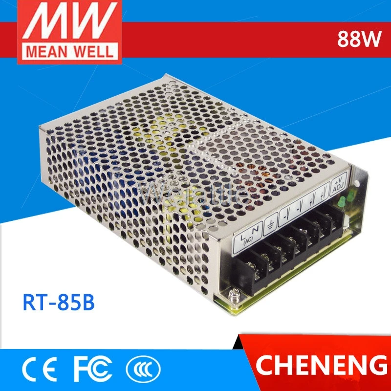 

Импульсный источник питания MEAN WELL 5V 8A + 12V 3.5A -12V 0.5A 88 Watt RT-85B 85W 110V 220V