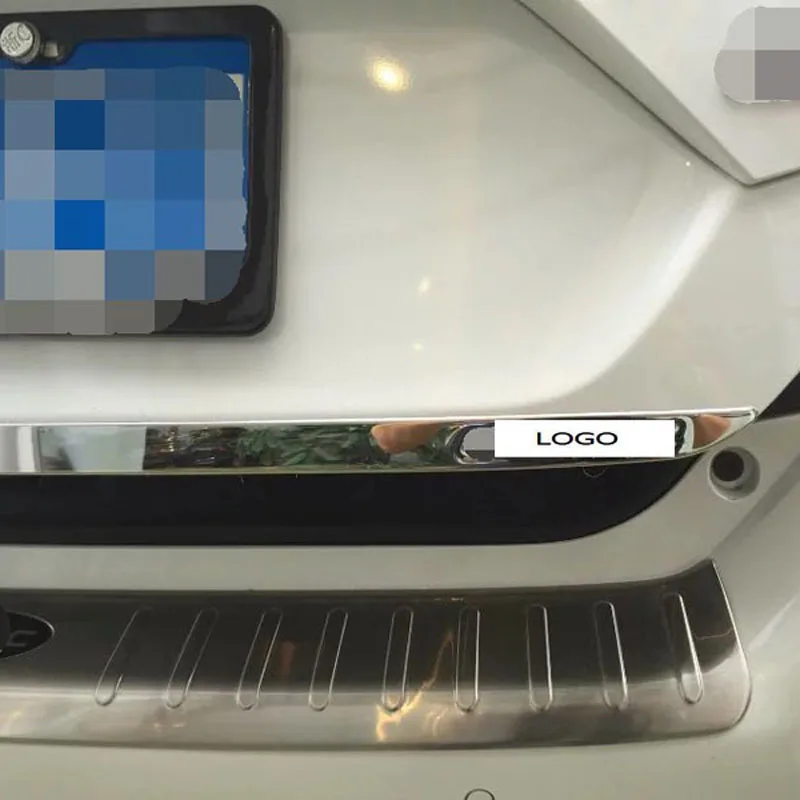 Нержавеющая сталь задний багажник streamer для honda civic 2016 экстерьера автомобиля