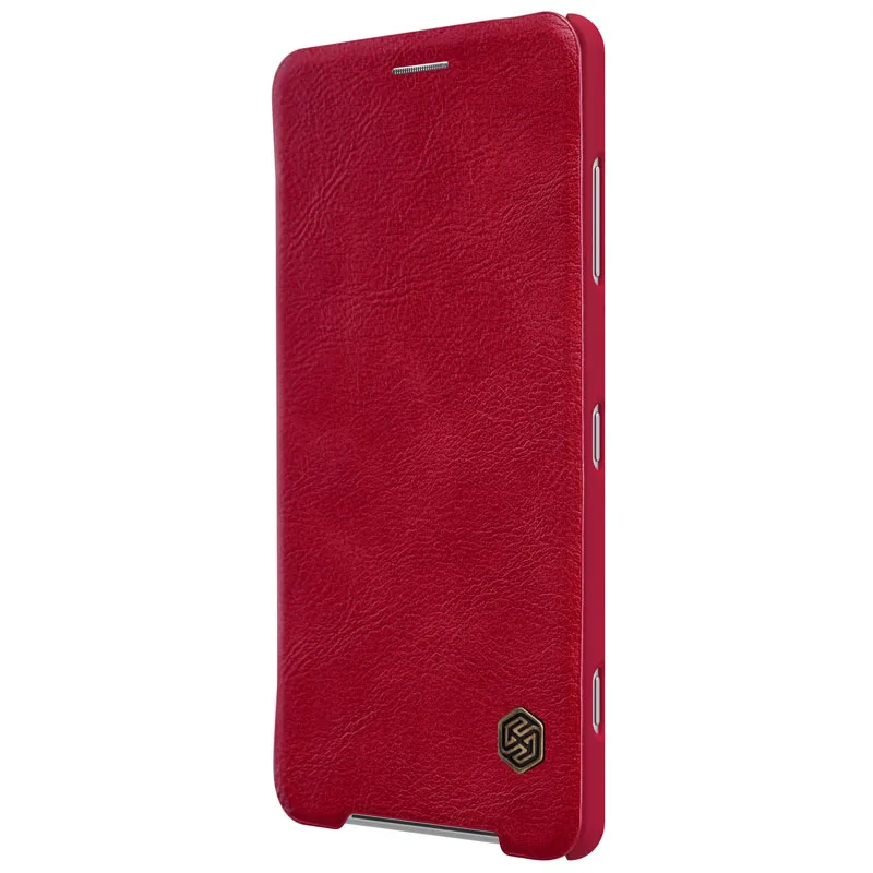 red Nilkin Capa для sony Xperia XZ2 компактный чехол Nillkin Роскошный Ретро Флип кожаный бизнес-чехол для телефона чехол для sony XZ2 Compact - Цвет: red