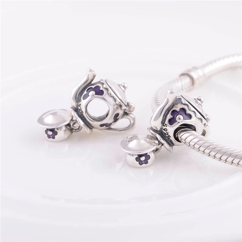 Подвеска для браслета из серебра 925 пробы|kettle charm|bracelets charm pendantscharm sterling |