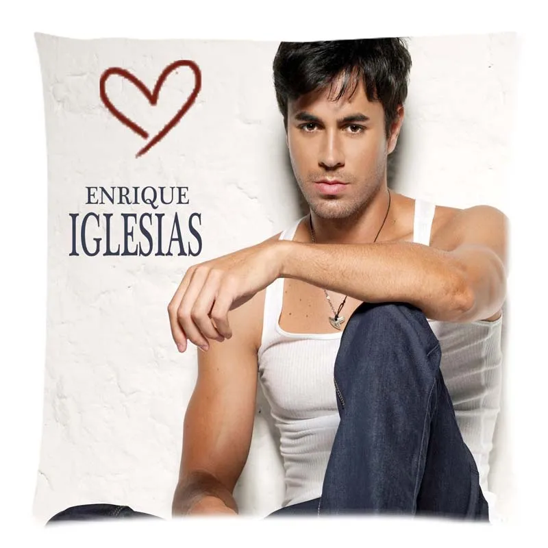 45 см * индивидуальный чехол для подушки enрике иглесис дизайн льняная хлопковая
