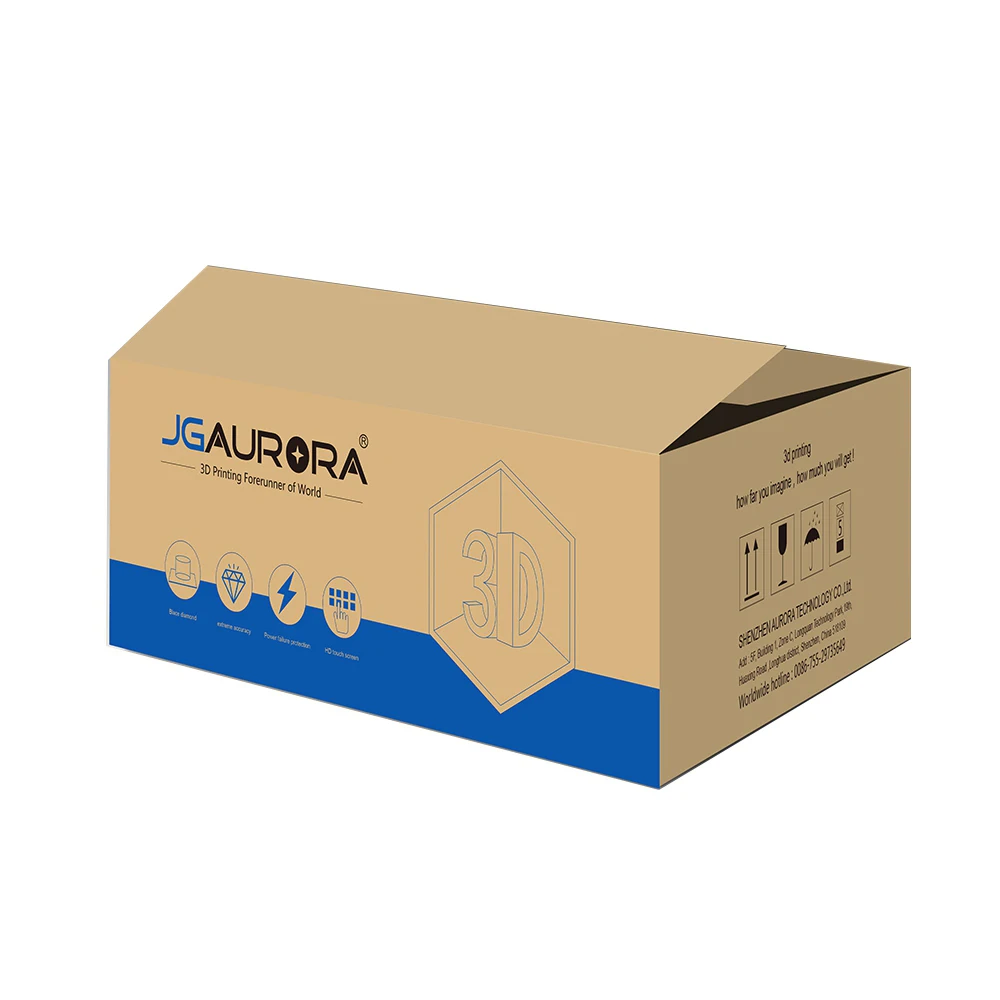 JGAURORA A5 обновлен 3D-принтеры 305*305*320 мм DIY с большой области печати Размеры мини