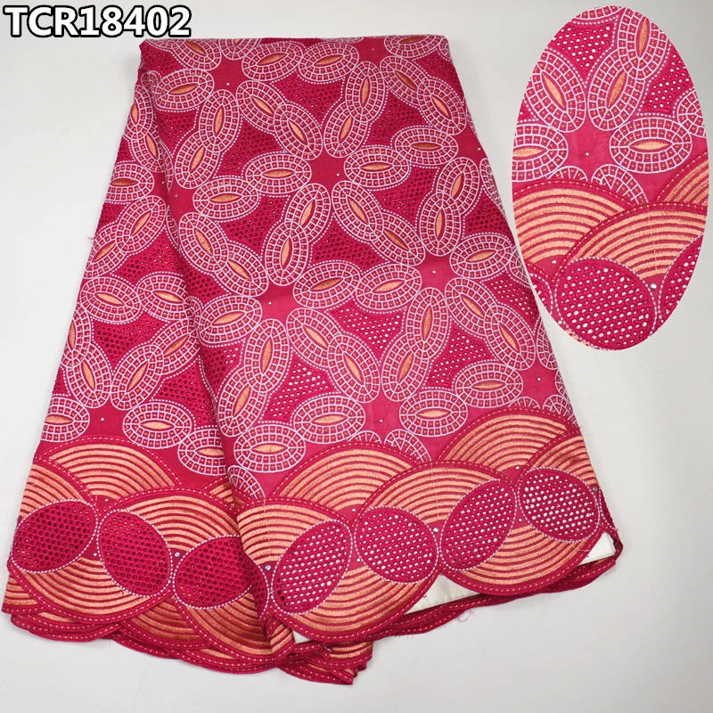 TCR184 хорошее качество Африканский швейцарский кружевной ткани 2017 последние