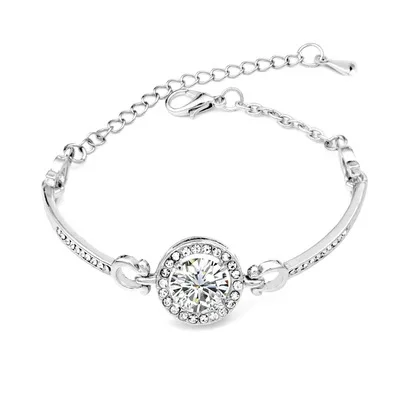 Fashion Luxury Rhinestone Zircon Multi-Layer Bangle Bracelet High Quality Charm for Women Girls Gift | Украшения и аксессуары