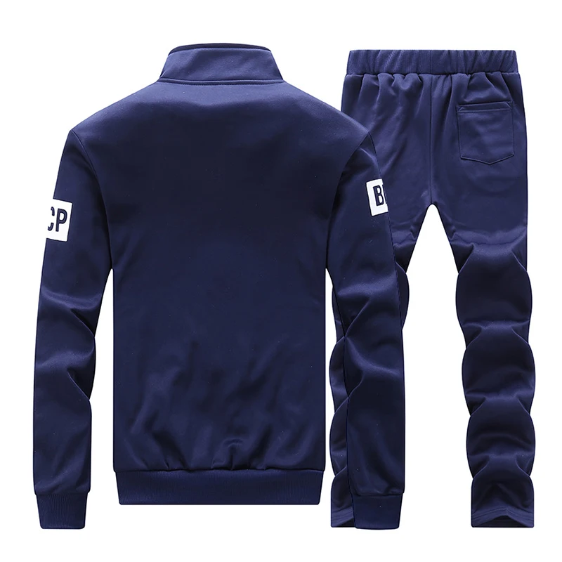 

Plus Size 4XL Men Tracksuit Set 2021 New Men's Set Thickening Trendy Fashion Long Sleeve Men's Casual Thickening Warm Sportswear