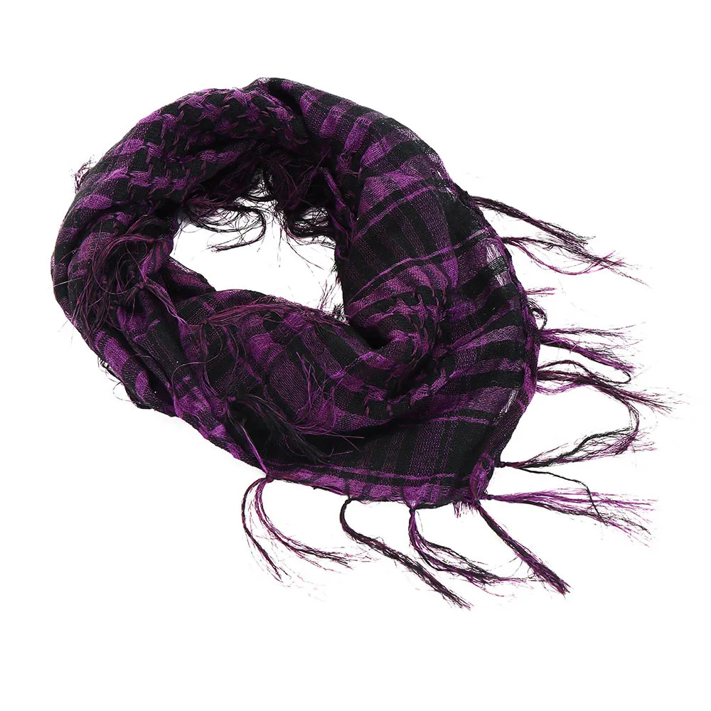 1 шт., унисекс шарфы, модные женские и мужские арабские Шемы Keffiyeh, палестинский шарф, шаль, шарф с кисточками, клетчатый шарф для женщин