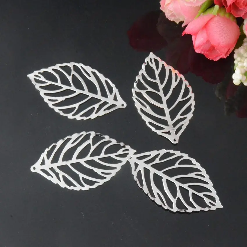 Бесплатная доставка розничная продажа 50 шт. филигранные листья фотоаксессуары