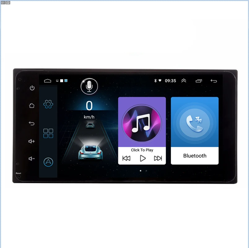 HD 1024*600 Android 8 1 автомобильный ПК плеер для Toyota Etios с WIFI Bluetooth музыкальный мобильный