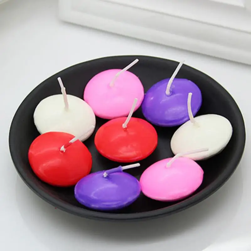 10 шт./лот плавающие свечи для свадьбы вечевечерние мероприятия домашнего декора