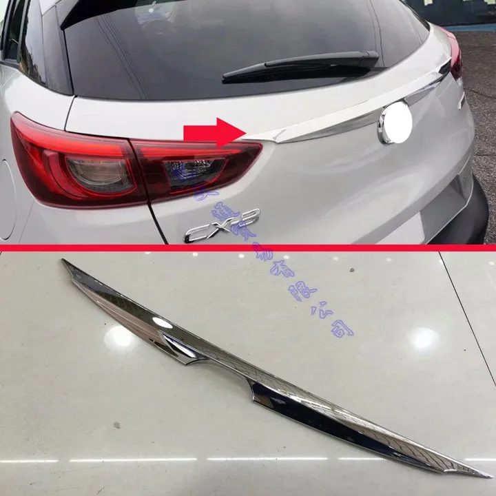 ABS Хромированная Задняя Крышка багажника задняя дверь крышка ручки двери отделка