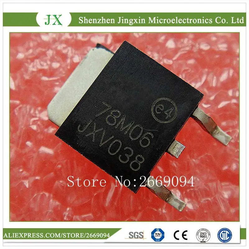 Бесплатная доставка 20 шт./лот L78M06 78M06 SOT 252 SMD 7806 трехклеммный регулятор новый