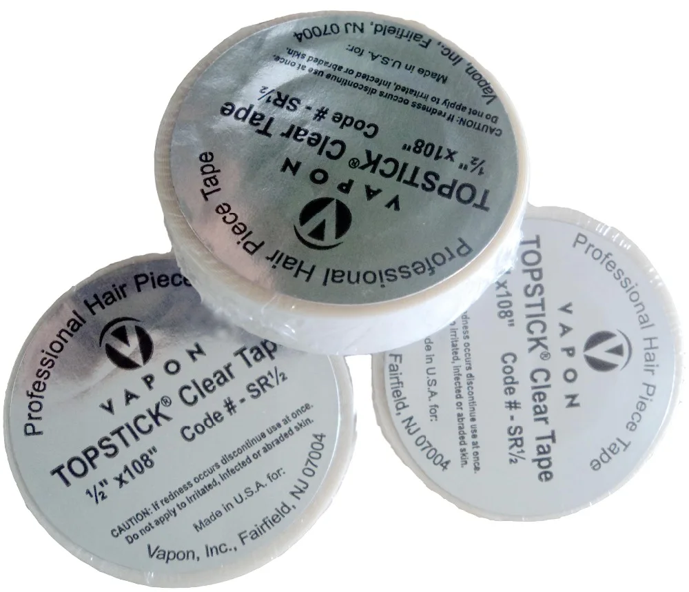 

VAPON TOPSTICK CLEAR TAPE 108" super quality tape for wigs wig tape hair tape