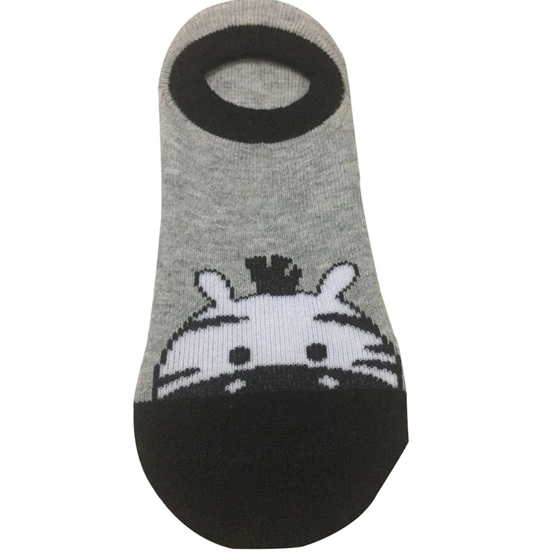 Летние новые детские носки 2019 хлопковые с мультяшным принтом осла для маленьких