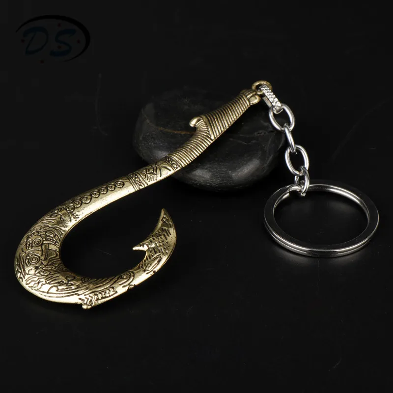 Cartoon Anime Jewelry Fishing Hook Pendants Keychain Tuna Keyrings Key Chains chaveiro llaveros | Украшения и аксессуары