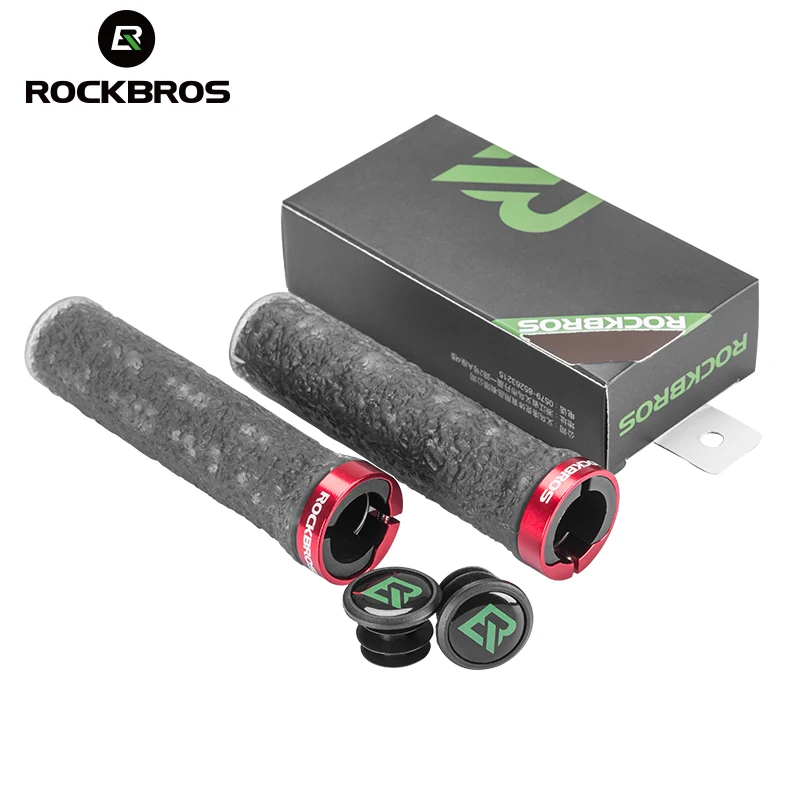ROCKBROS MTB велосипедные ручки на руль 95 г TPE мягкие противоударные резиновые