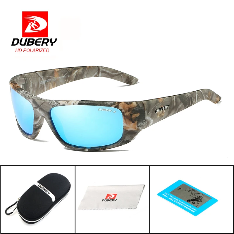 

DUBERY 2020 Men's Polarized Sun Glasses Aviation Driving Square Shades Men Retro Sport gafas de sol de los hombres