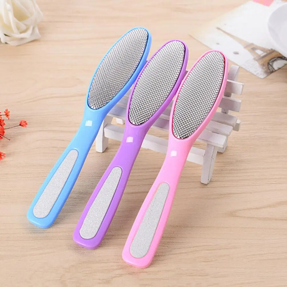 Жесткий чехол с нарисованными мозолей файл отшелушивающее средство для удаления