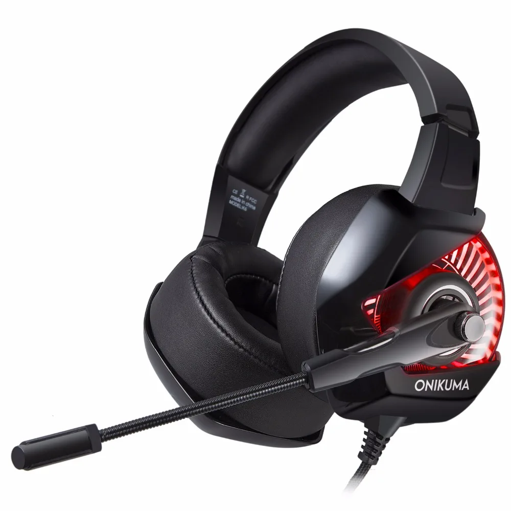 Игровая гарнитура с микрофоном casque PC Gamer Bass стерео наушники для PS4 Геймпад Новый