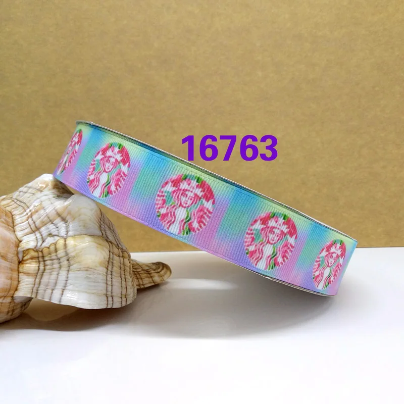 50 ярдов Ананасовый напечатанный grosgrain ленты 16273