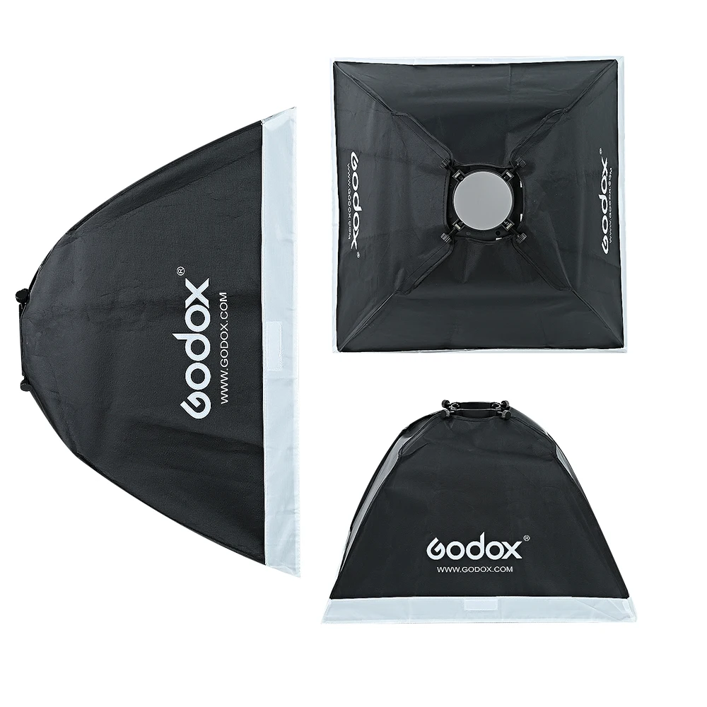 Софтбокс Godox 24 &quotx 24&quot 60x60 см с универсальным креплением для студийной