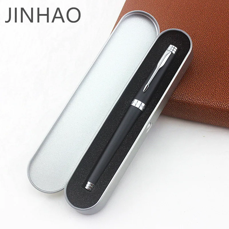 

Jinhao Fountain Pen Luxury Metal Ink Pen dolma kalem Stylo Plume Caneta Tinteiro Office supplies