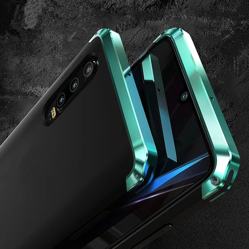Роскошный Ультратонкий бампер для Huawei P30Pro противоударный жесткий металлический