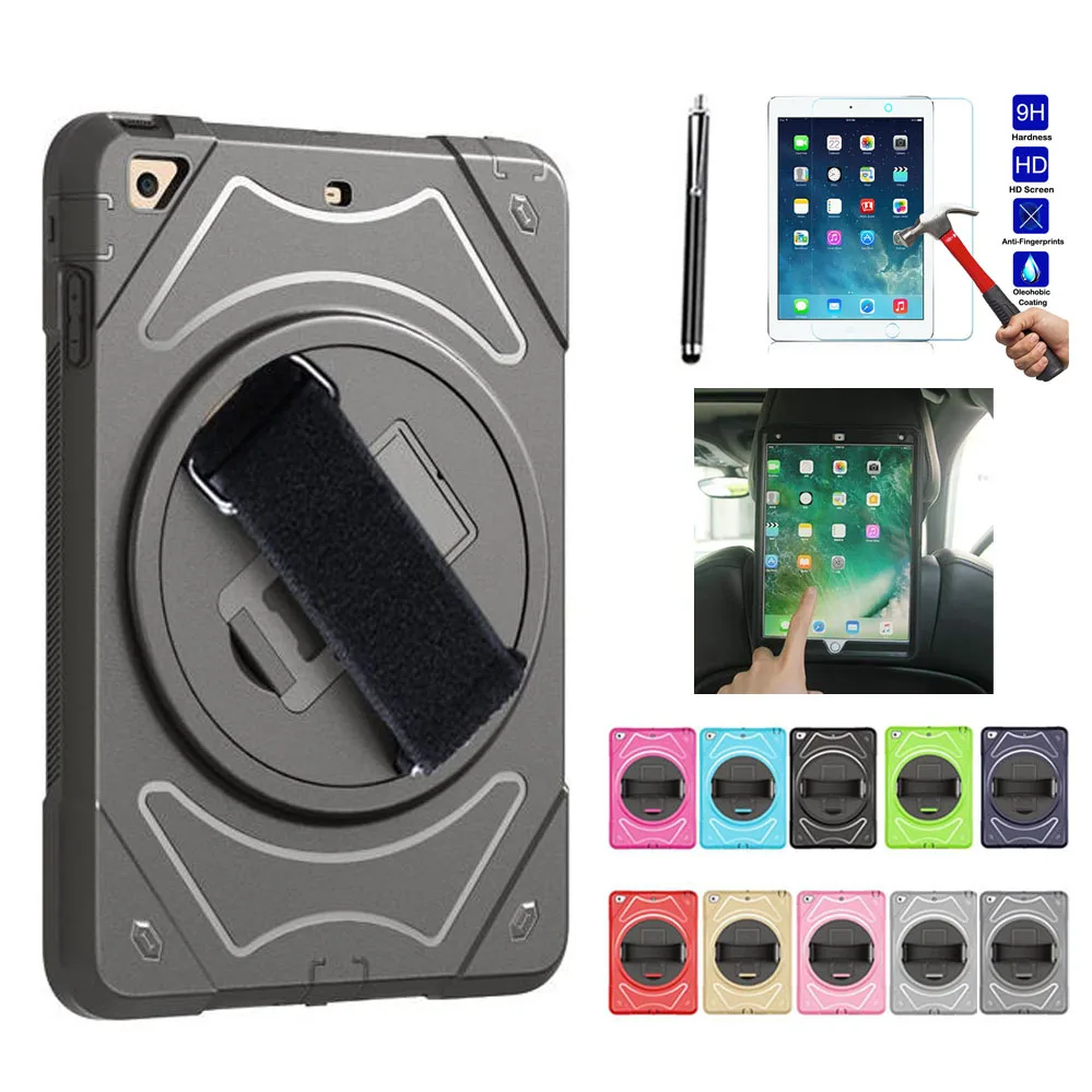 Чехол для планшета XSKEMP Kid friendly Carry iPad mini 5 7 9 A2133 A2124 A2126 A2125 ремешок 360 подставка