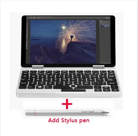 Один нетбук One Mix 2S ноутбук 7 ''Windows 10,1 Intel Core M3-8100Y 8 Гб DDR3 256 Гб PCIE SSD Dual WiFi type-C Micro HDMI - Цвет: Laptop add stylus