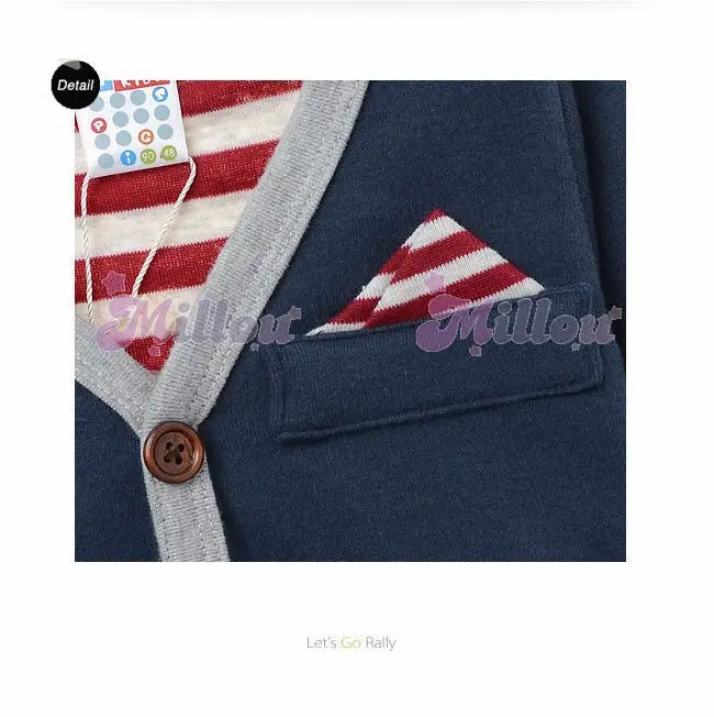 children's wear kids clothes Free shipping Bulk wholesale Autumn Cotton Fashion grid Boys and girls Sweater cardigan | Мать и ребенок