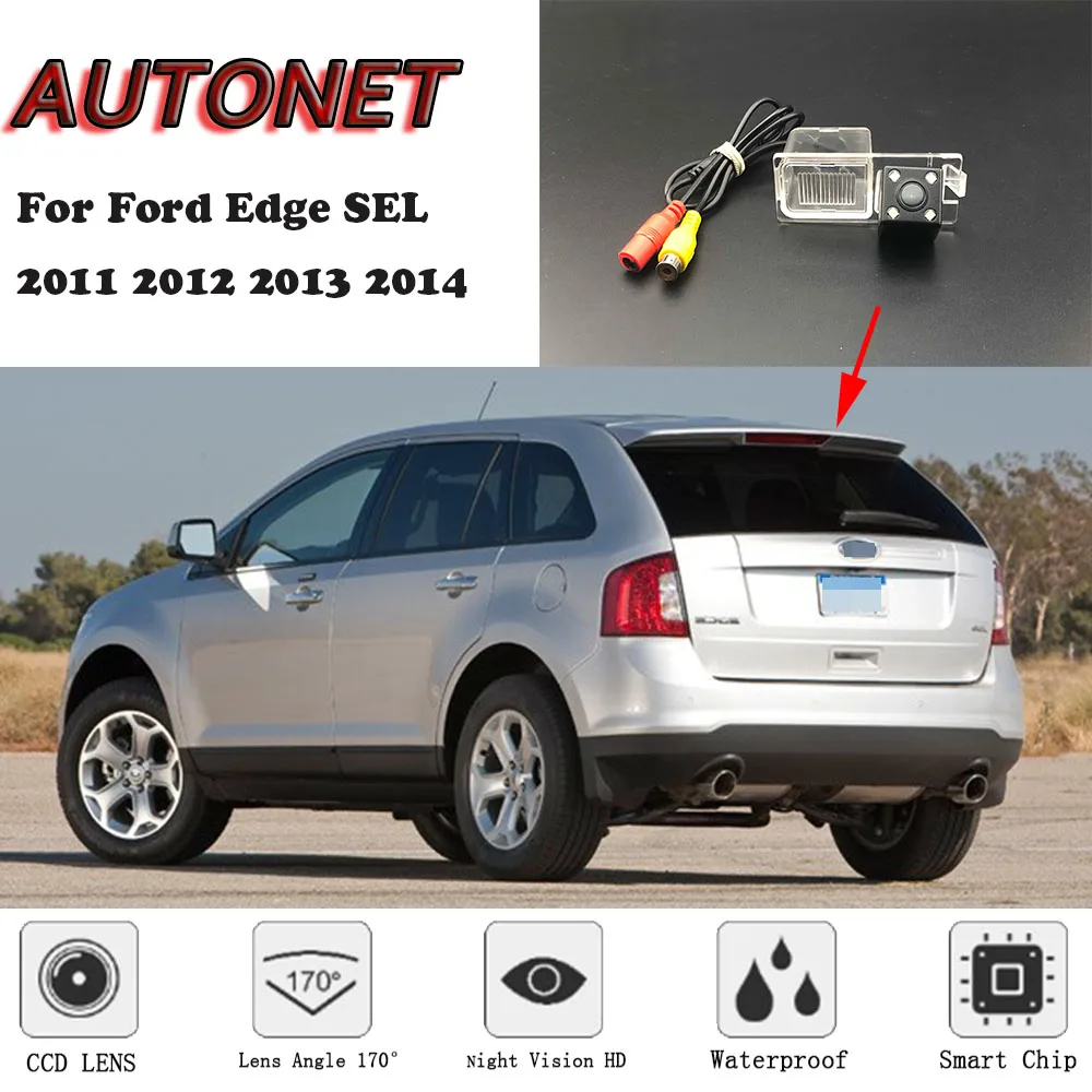 Камера заднего вида AUTONET для Ford Edge SEL 2011 2012 2013 2014 парковочная камера с ночным