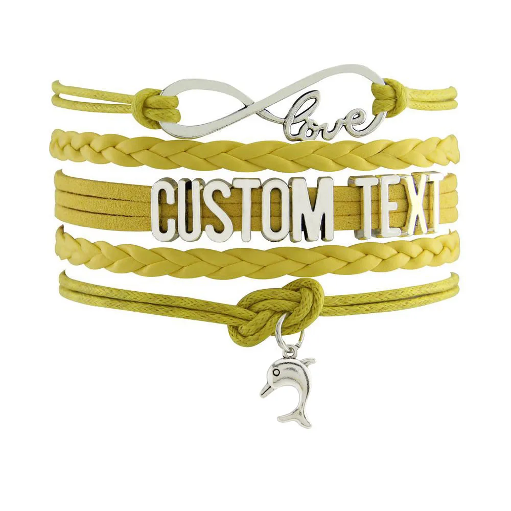 Браслет с подвеской в форме милой акулы выполненный по индивидуальному заказу