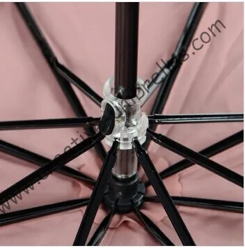 Anti-rust umbrellas three fold summer parasol hand open windproof bag UV protecting pink coating pantone colour | Дом и сад